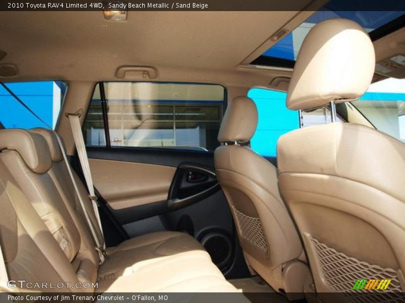 Sandy Beach Metallic / Sand Beige 2010 Toyota RAV4 Limited 4WD