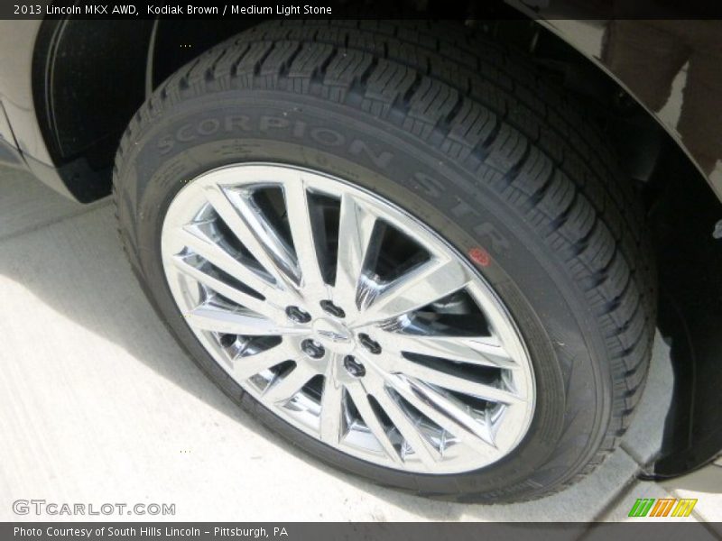 Kodiak Brown / Medium Light Stone 2013 Lincoln MKX AWD