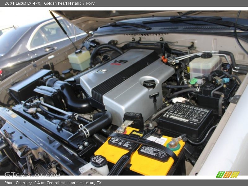 Golden Pearl Metallic / Ivory 2001 Lexus LX 470