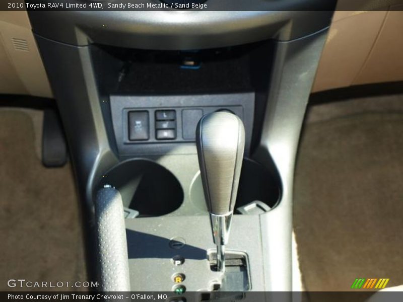 Sandy Beach Metallic / Sand Beige 2010 Toyota RAV4 Limited 4WD