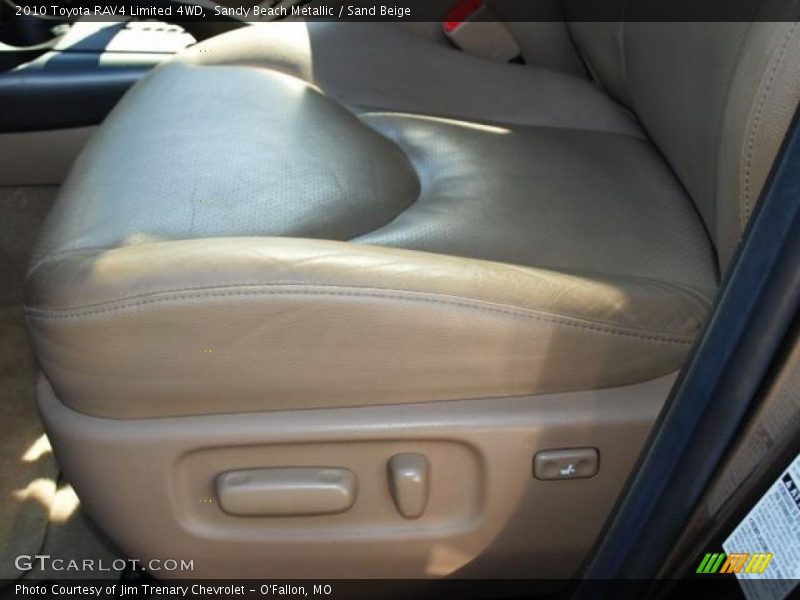 Sandy Beach Metallic / Sand Beige 2010 Toyota RAV4 Limited 4WD