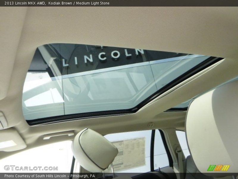 Kodiak Brown / Medium Light Stone 2013 Lincoln MKX AWD