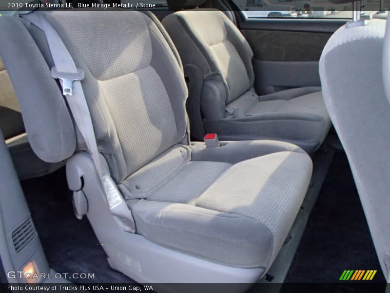 Blue Mirage Metallic / Stone 2010 Toyota Sienna LE