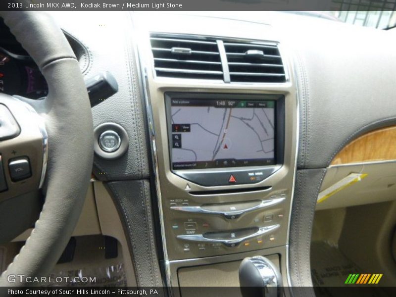 Kodiak Brown / Medium Light Stone 2013 Lincoln MKX AWD