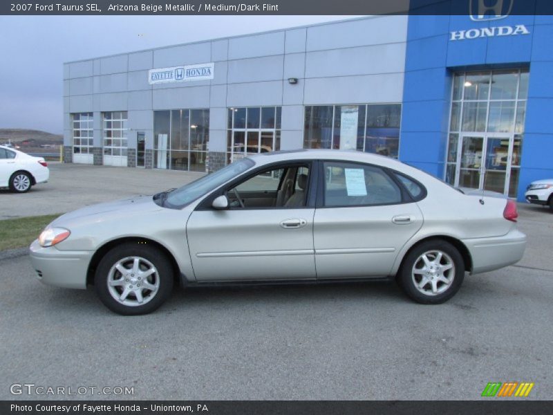 Arizona Beige Metallic / Medium/Dark Flint 2007 Ford Taurus SEL