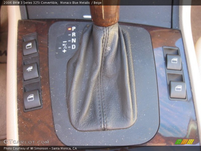 Monaco Blue Metallic / Beige 2006 BMW 3 Series 325i Convertible