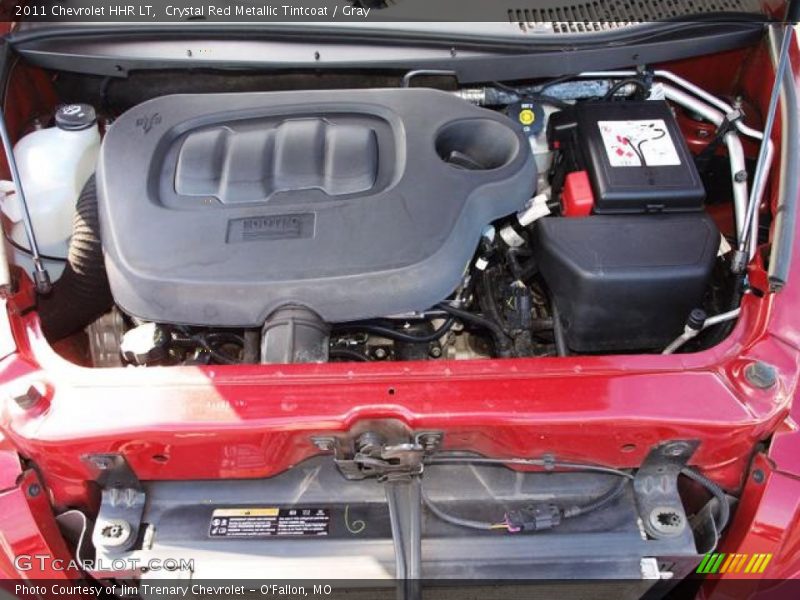 Crystal Red Metallic Tintcoat / Gray 2011 Chevrolet HHR LT