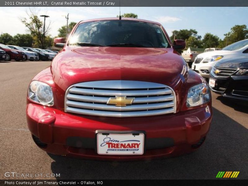 Crystal Red Metallic Tintcoat / Gray 2011 Chevrolet HHR LT