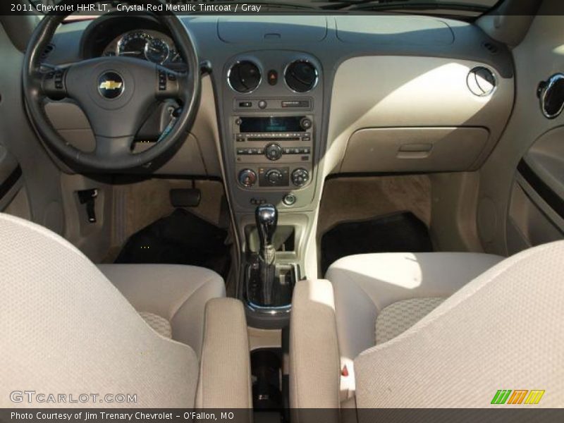 Crystal Red Metallic Tintcoat / Gray 2011 Chevrolet HHR LT