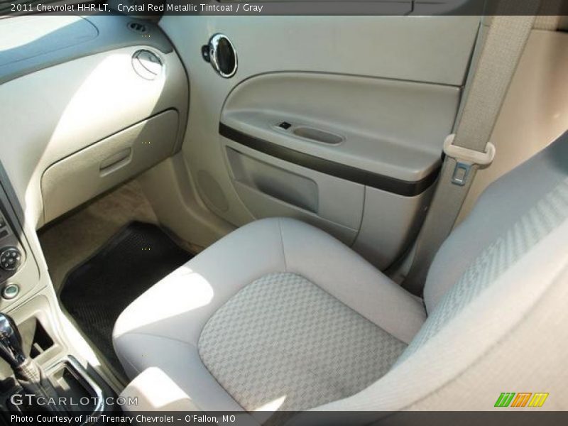 Crystal Red Metallic Tintcoat / Gray 2011 Chevrolet HHR LT