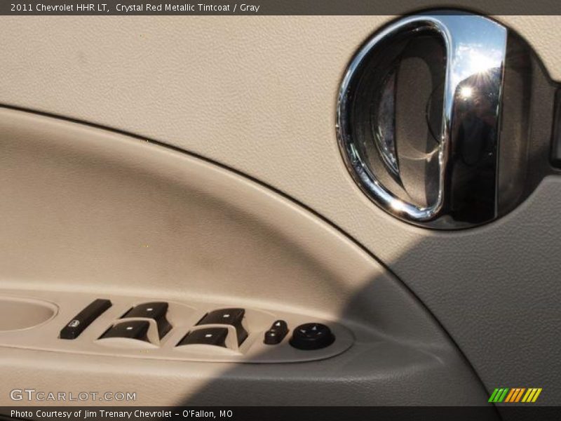 Crystal Red Metallic Tintcoat / Gray 2011 Chevrolet HHR LT