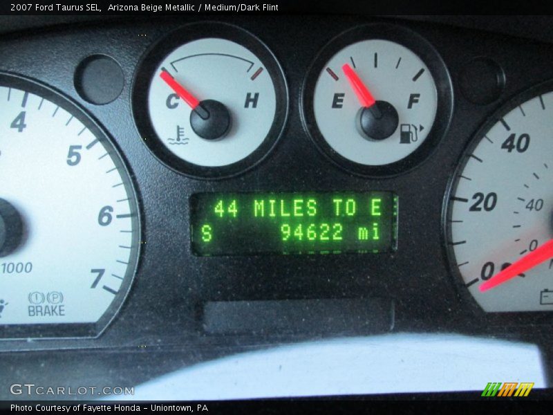 Arizona Beige Metallic / Medium/Dark Flint 2007 Ford Taurus SEL