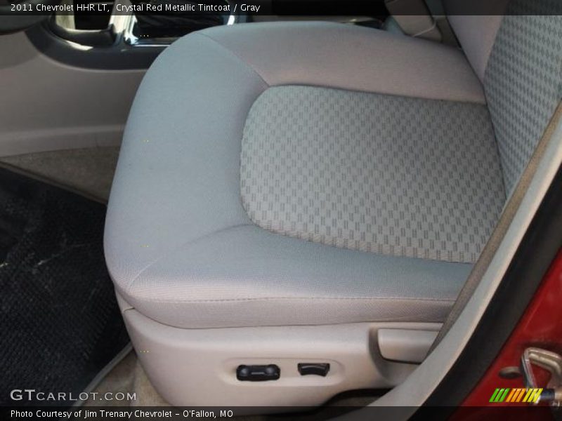 Crystal Red Metallic Tintcoat / Gray 2011 Chevrolet HHR LT