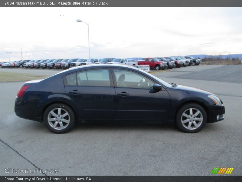 Majestic Blue Metallic / Black 2004 Nissan Maxima 3.5 SL