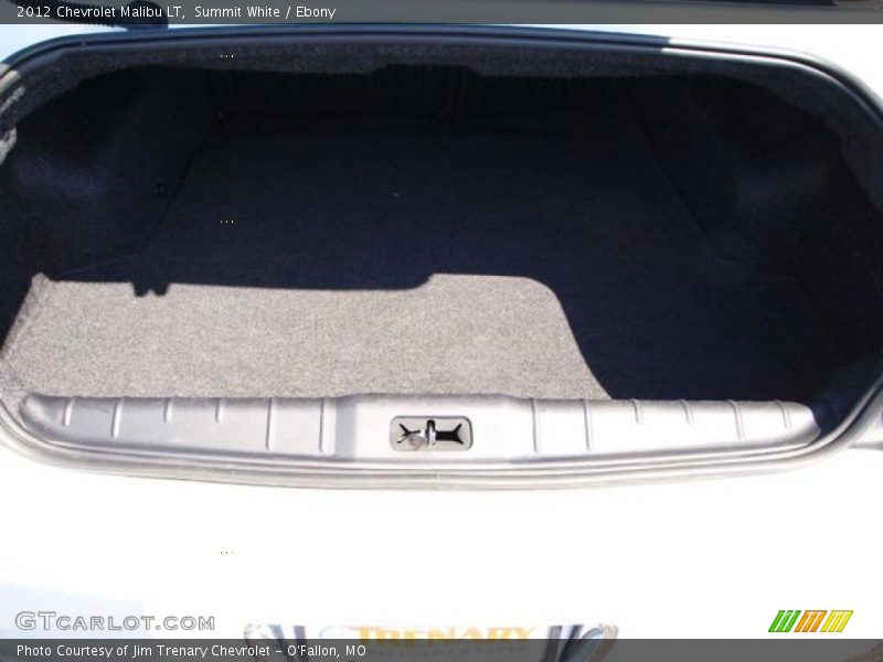 Summit White / Ebony 2012 Chevrolet Malibu LT