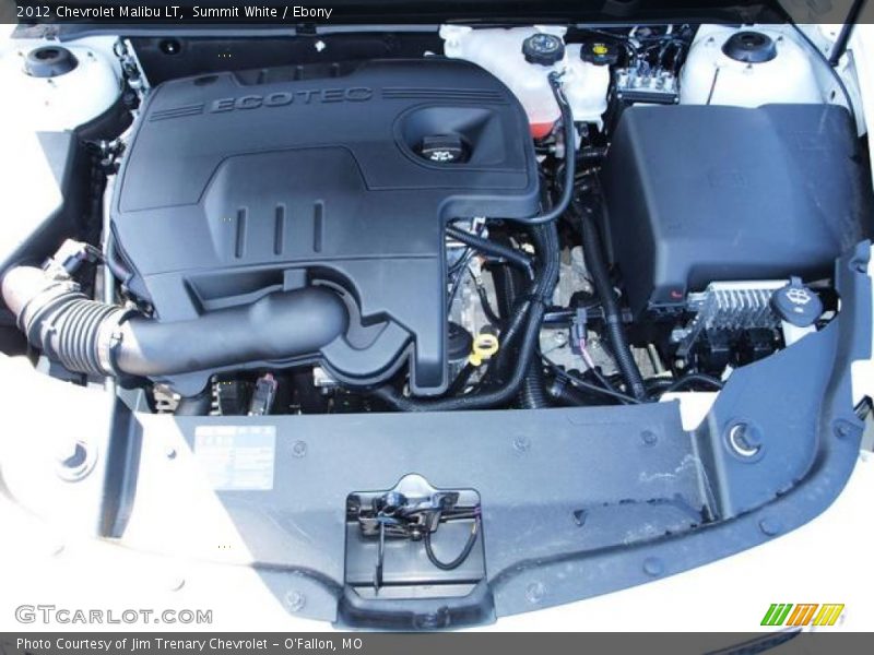 Summit White / Ebony 2012 Chevrolet Malibu LT