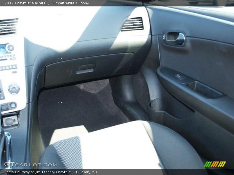Summit White / Ebony 2012 Chevrolet Malibu LT