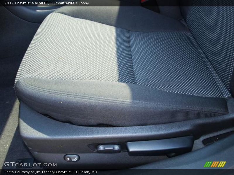 Summit White / Ebony 2012 Chevrolet Malibu LT