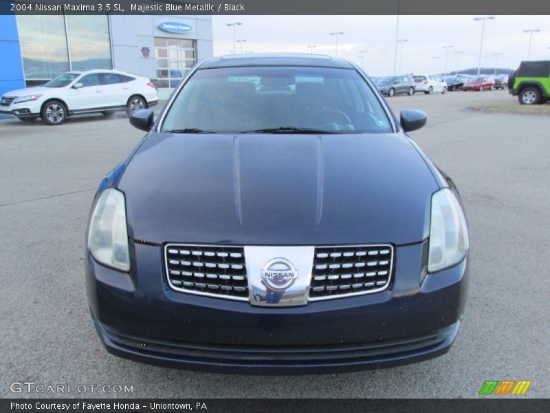Majestic Blue Metallic / Black 2004 Nissan Maxima 3.5 SL
