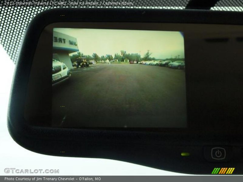 Silver Ice Metallic / Cashmere/Ebony 2012 Chevrolet Traverse LTZ AWD