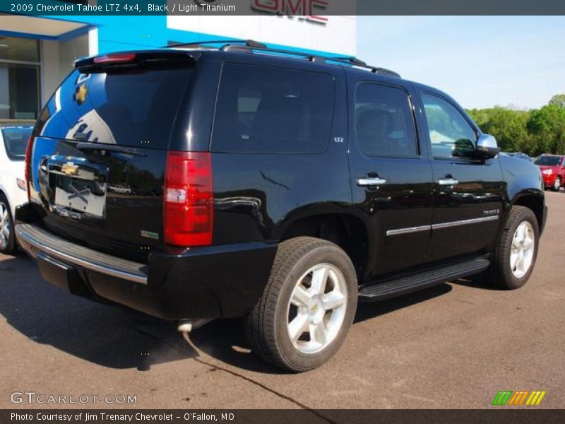 Black / Light Titanium 2009 Chevrolet Tahoe LTZ 4x4