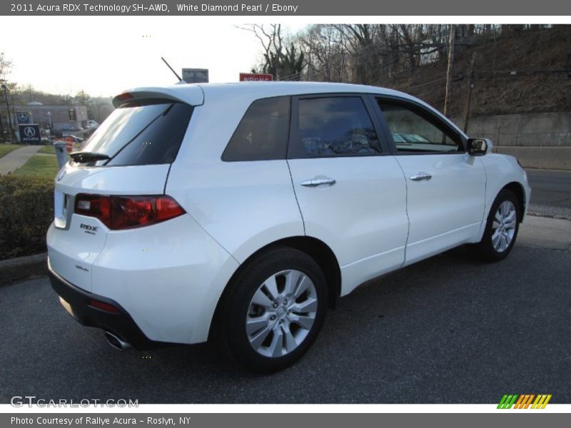 White Diamond Pearl / Ebony 2011 Acura RDX Technology SH-AWD