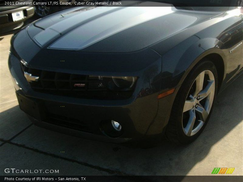 Cyber Gray Metallic / Black 2011 Chevrolet Camaro LT/RS Coupe