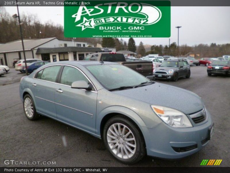 Techno Gray Metallic / Black 2007 Saturn Aura XR