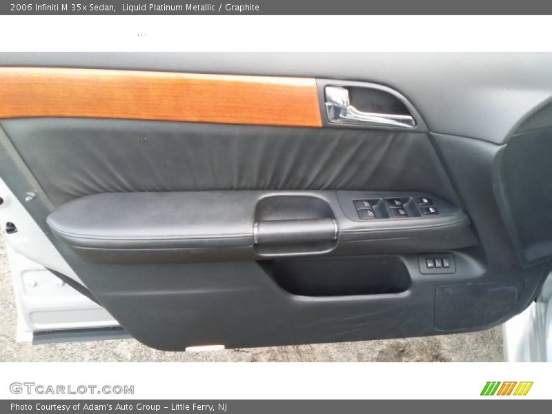 Liquid Platinum Metallic / Graphite 2006 Infiniti M 35x Sedan