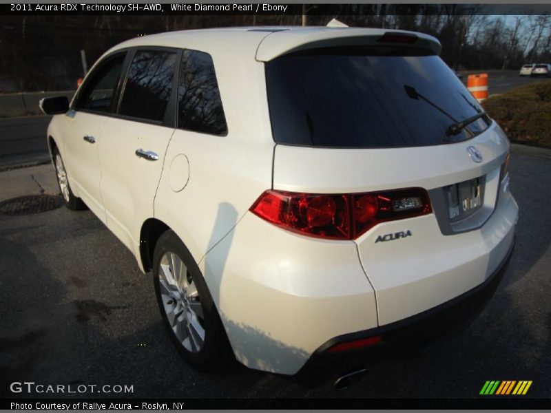 White Diamond Pearl / Ebony 2011 Acura RDX Technology SH-AWD