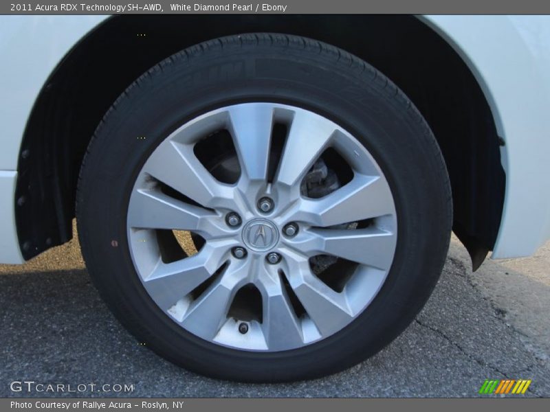 White Diamond Pearl / Ebony 2011 Acura RDX Technology SH-AWD