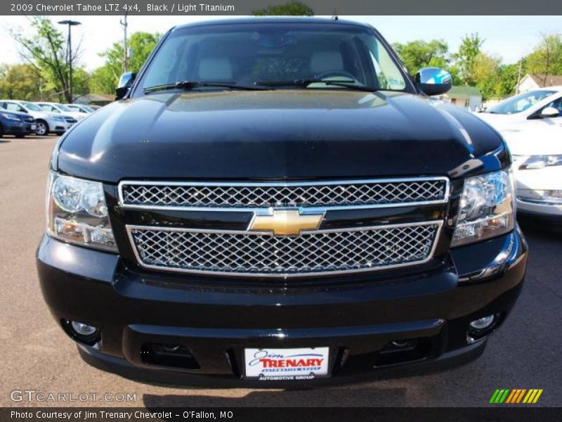 Black / Light Titanium 2009 Chevrolet Tahoe LTZ 4x4