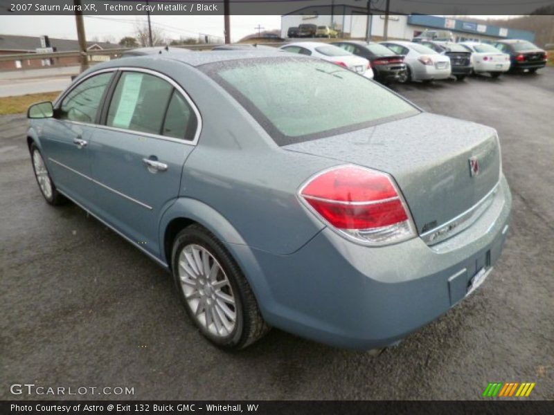 Techno Gray Metallic / Black 2007 Saturn Aura XR