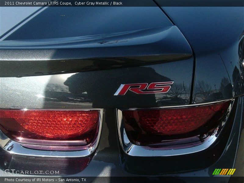 Cyber Gray Metallic / Black 2011 Chevrolet Camaro LT/RS Coupe