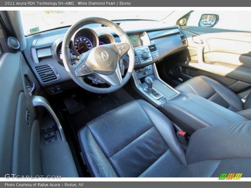 White Diamond Pearl / Ebony 2011 Acura RDX Technology SH-AWD