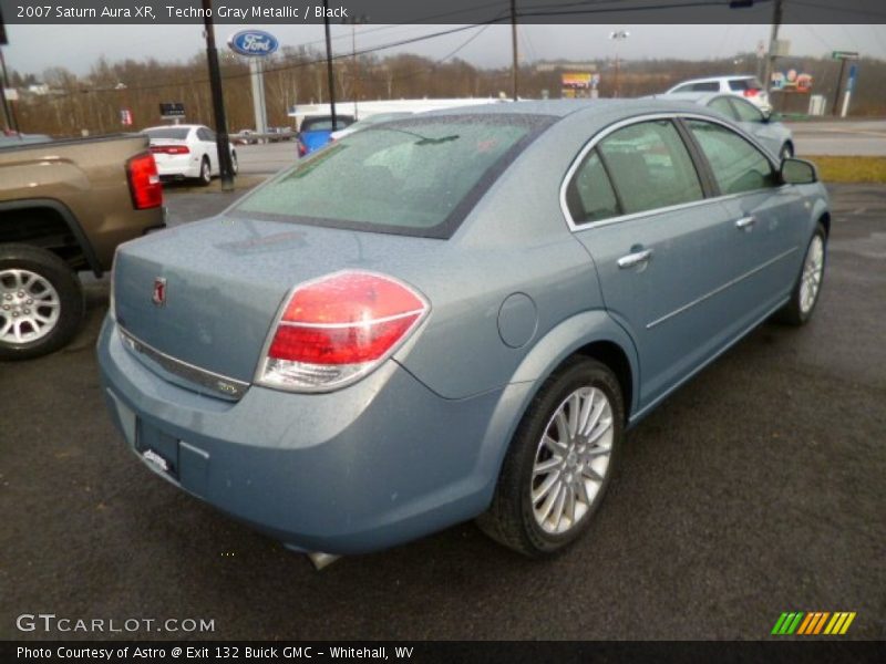 Techno Gray Metallic / Black 2007 Saturn Aura XR