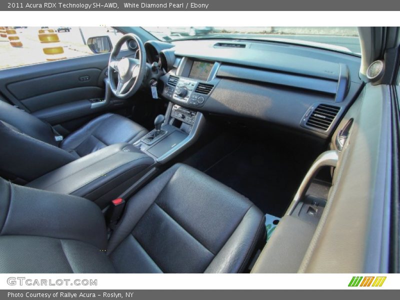 White Diamond Pearl / Ebony 2011 Acura RDX Technology SH-AWD