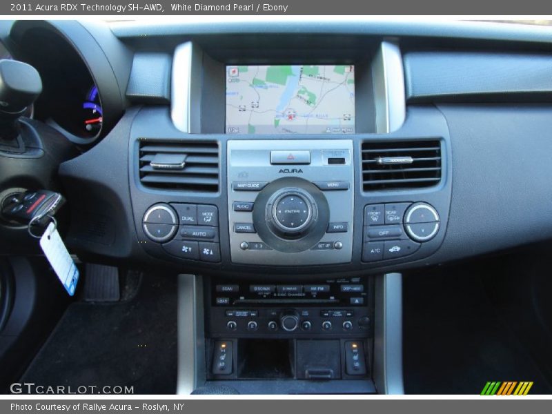 White Diamond Pearl / Ebony 2011 Acura RDX Technology SH-AWD