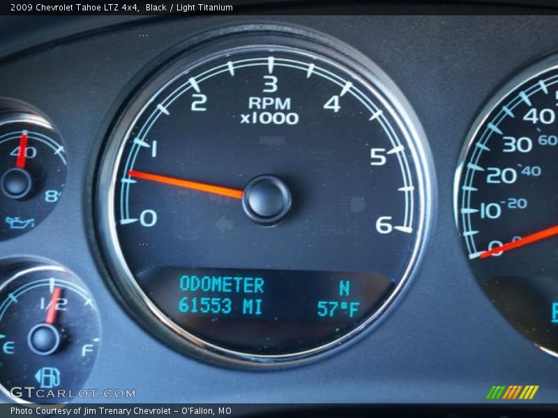 Black / Light Titanium 2009 Chevrolet Tahoe LTZ 4x4