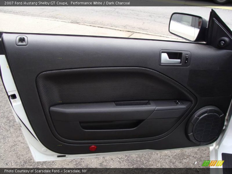 Performance White / Dark Charcoal 2007 Ford Mustang Shelby GT Coupe