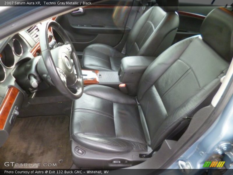 Techno Gray Metallic / Black 2007 Saturn Aura XR