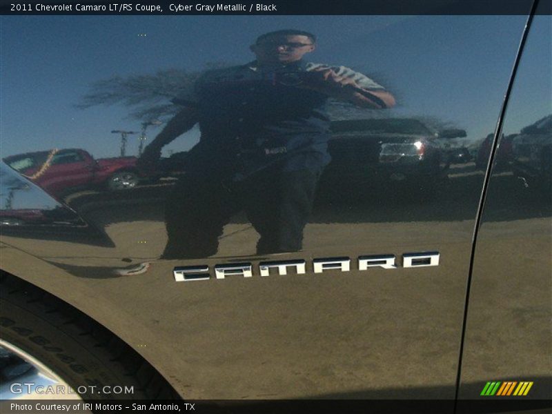 Cyber Gray Metallic / Black 2011 Chevrolet Camaro LT/RS Coupe
