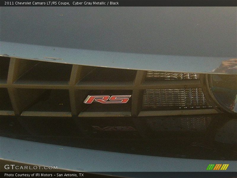 Cyber Gray Metallic / Black 2011 Chevrolet Camaro LT/RS Coupe