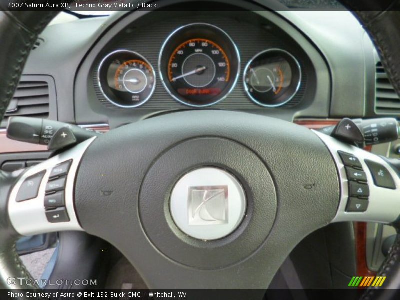 Techno Gray Metallic / Black 2007 Saturn Aura XR