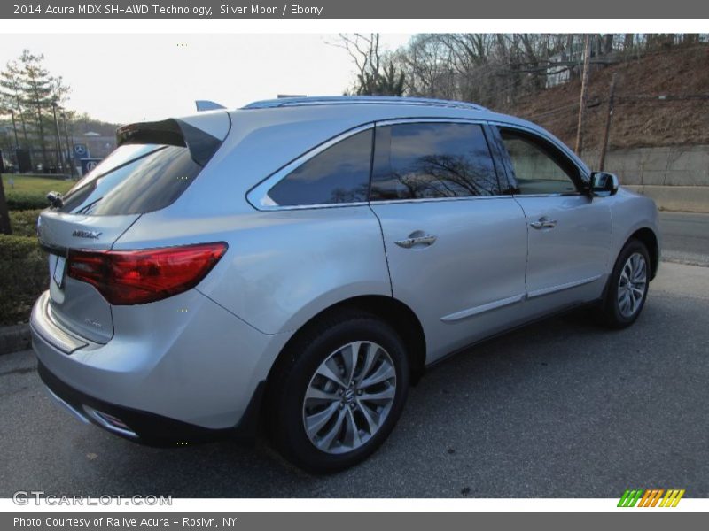 Silver Moon / Ebony 2014 Acura MDX SH-AWD Technology