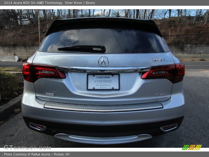 Silver Moon / Ebony 2014 Acura MDX SH-AWD Technology