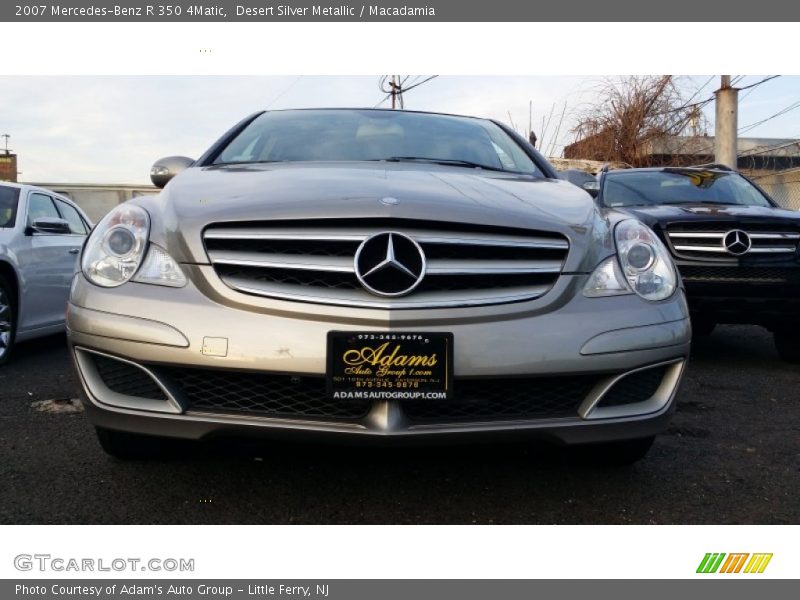 Desert Silver Metallic / Macadamia 2007 Mercedes-Benz R 350 4Matic