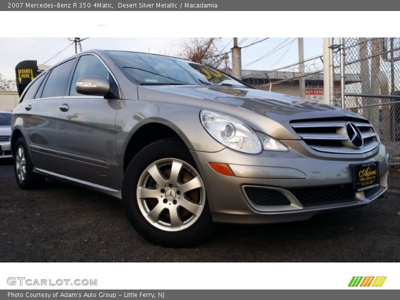 Desert Silver Metallic / Macadamia 2007 Mercedes-Benz R 350 4Matic