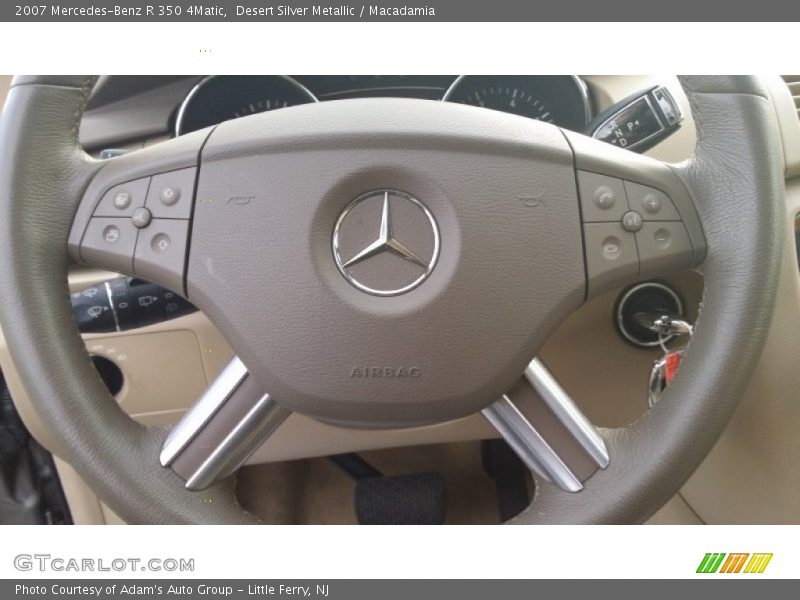 Desert Silver Metallic / Macadamia 2007 Mercedes-Benz R 350 4Matic