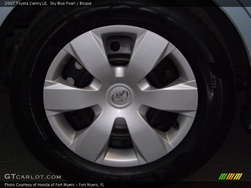 Sky Blue Pearl / Bisque 2007 Toyota Camry LE